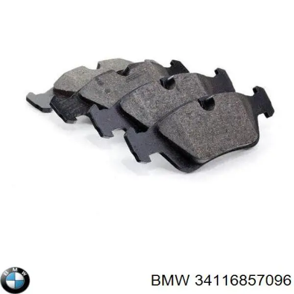 34116857096 BMW колодки гальмівні передні, дискові