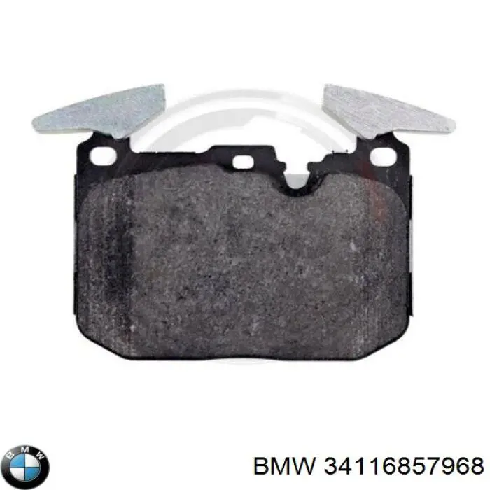 Купити 34116857968 BMW Колодки гальмівні передні, дискові