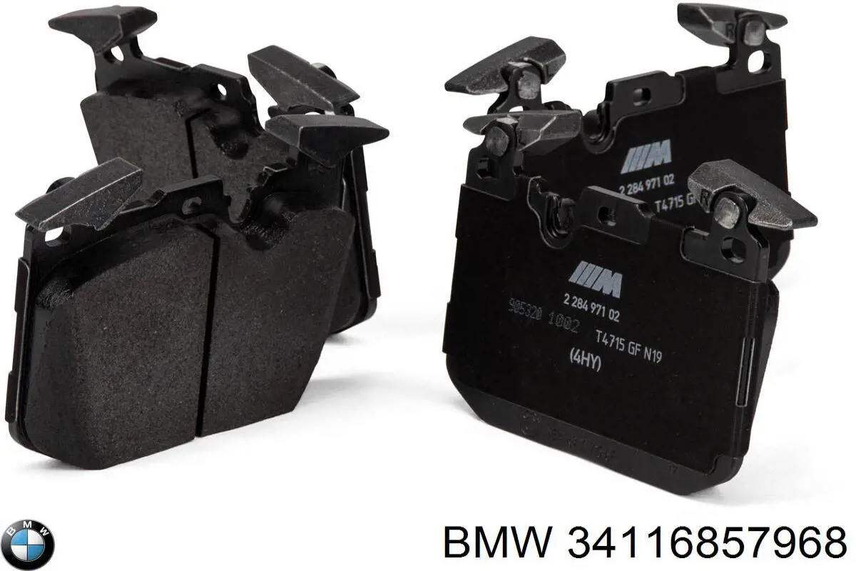 34116857968 BMW Передні гальмівні колодки