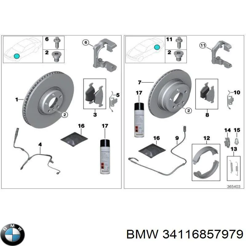 Купити 34106895051 BMW Захист гальмівного диска, переднього, лівого