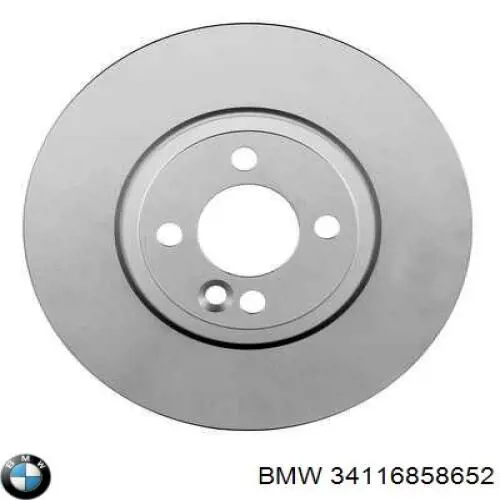 Диск переднього гальма BMW 34116858652 ціна, від 45.83 USD