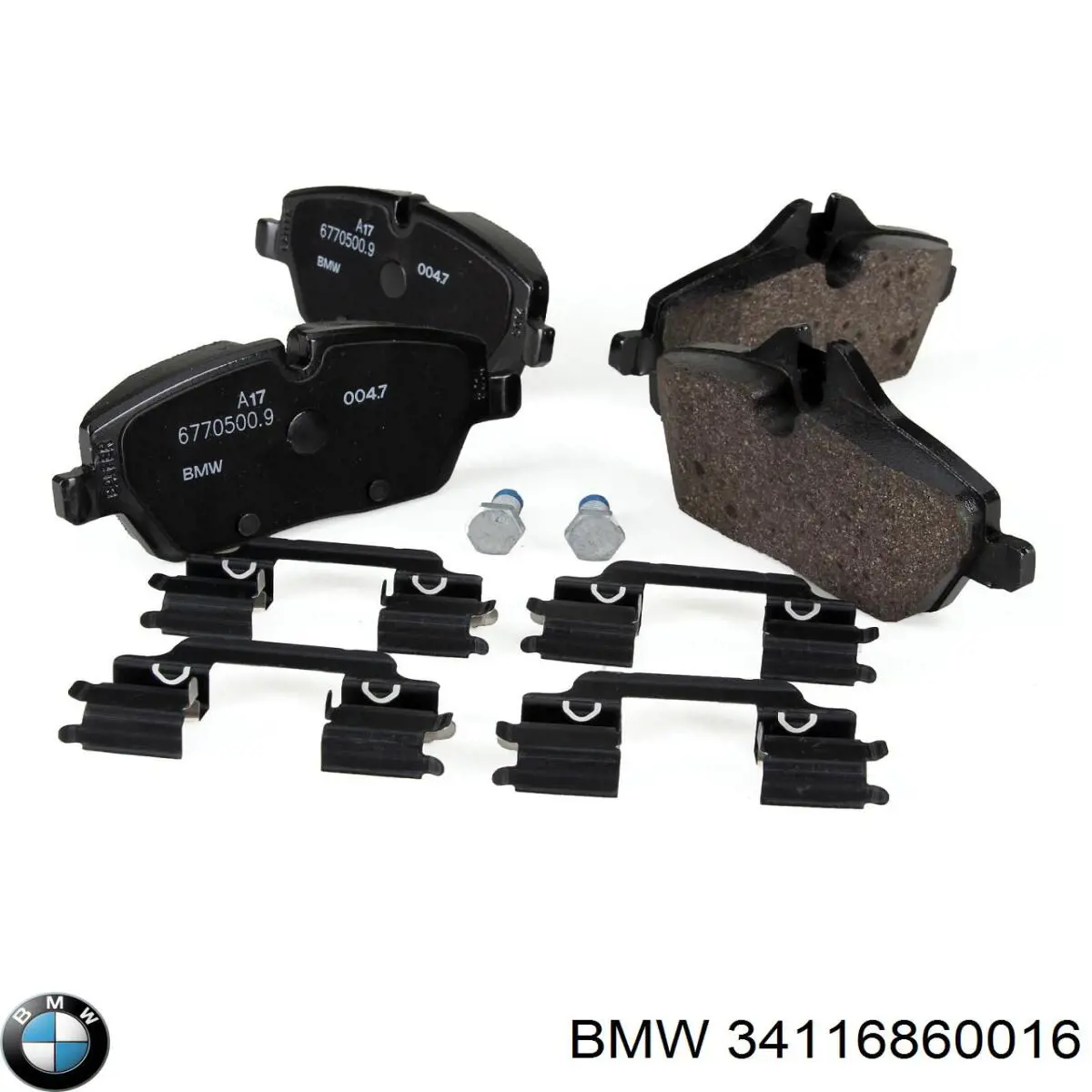 Купити 34116860016 BMW Колодки гальмівні передні, дискові