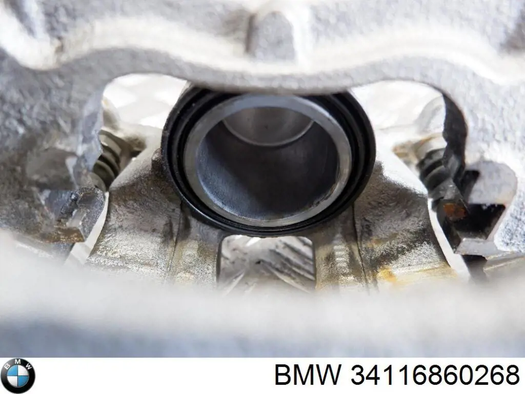 34116860268 BMW супорт гальмівний задній правий