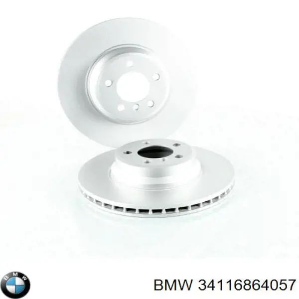 Гальмівні диски передні 34116864057 BMW
