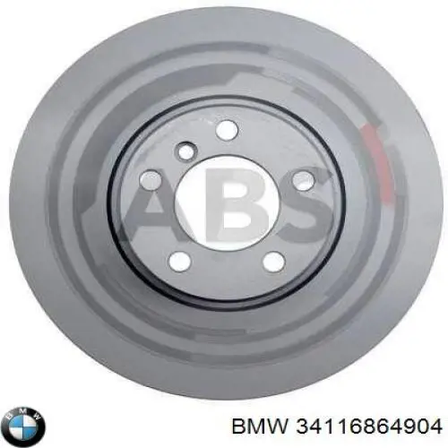 Диск переднього гальма BMW 34116864904 ціна, від 133.49 USD