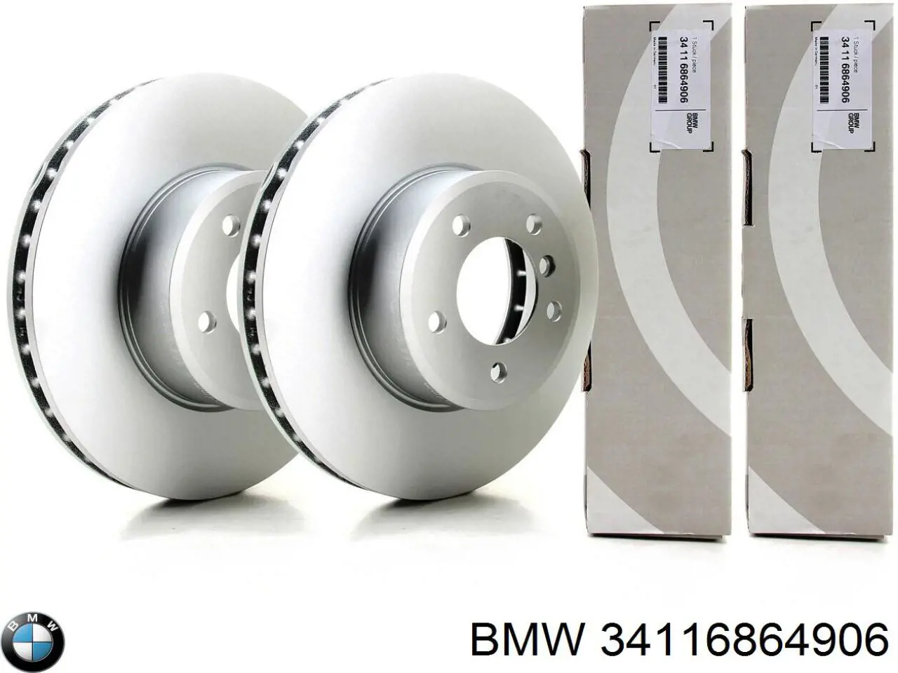 Купити 34116864906 BMW Ротор гальмівний