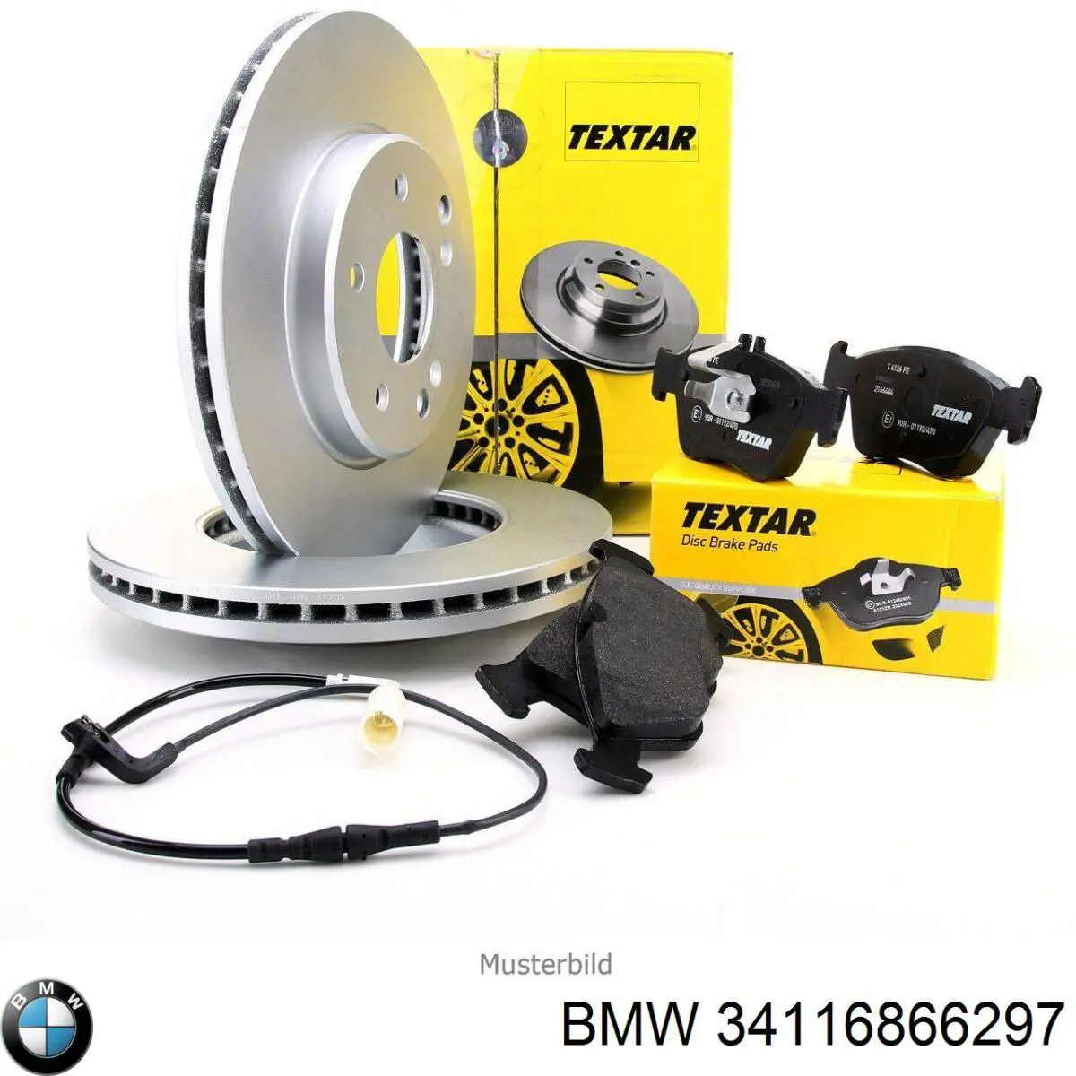 Гальмівні диски передні 34116866297 BMW