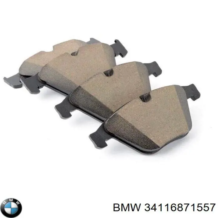 Купити 34116871557 BMW Колодки гальмівні передні, дискові