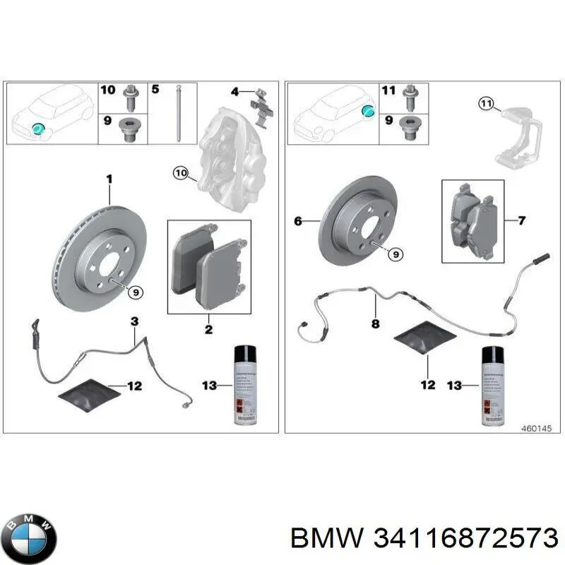  34116872573 BMW