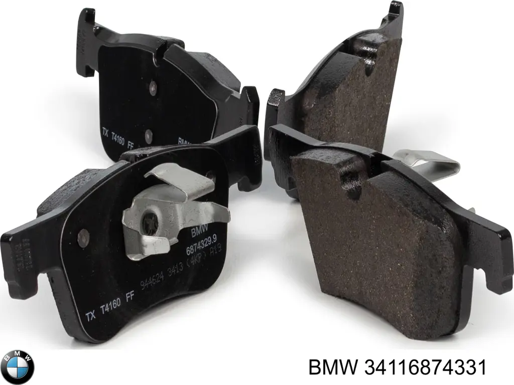 Купити 34116874331 BMW Колодки гальмівні передні, дискові