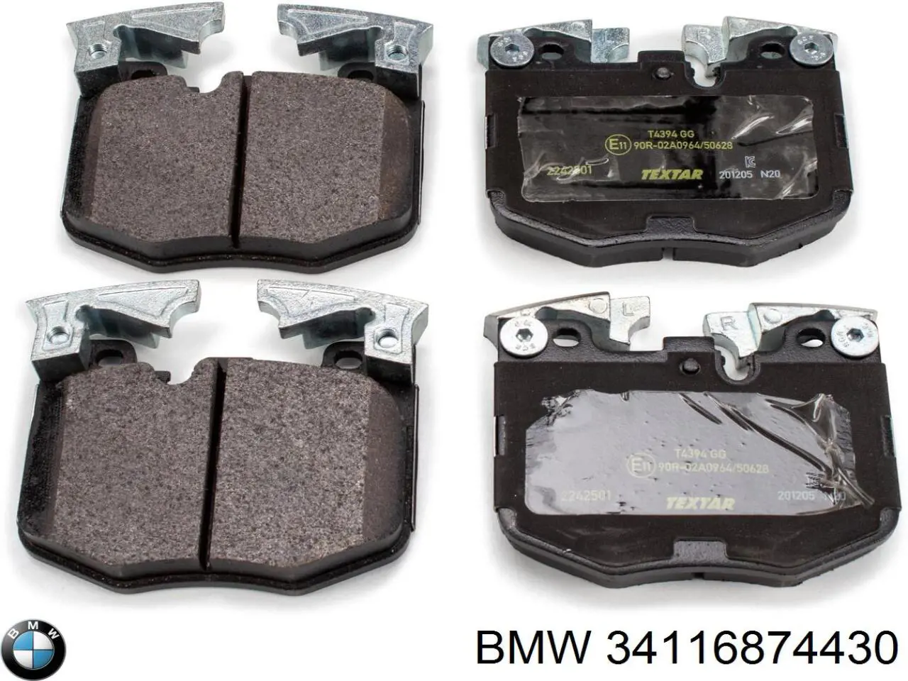 34116874430 BMW Передні гальмівні колодки