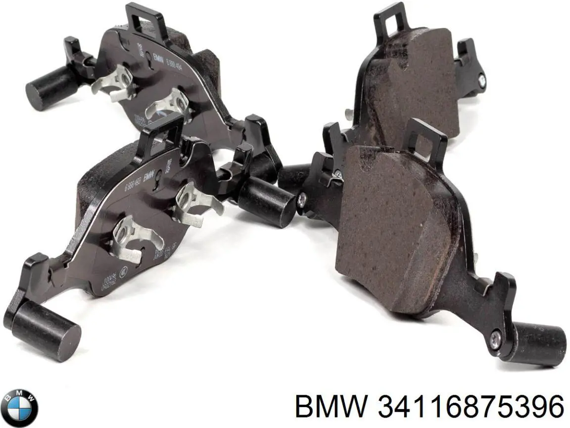 Тормозні колодки BMW 34116875396
