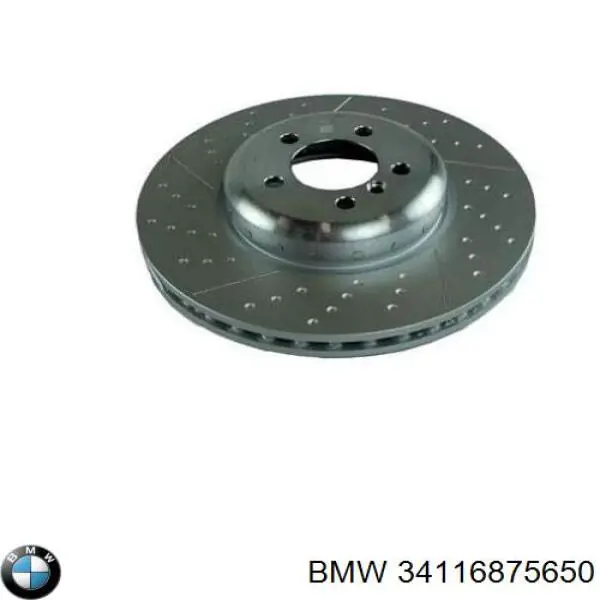 Купити 34116875650 BMW Супорт гальмівний передній правий