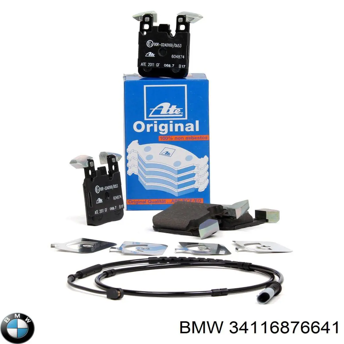 Гальмівні колодки BMW 34116876641 ціна, від 85.15 USD