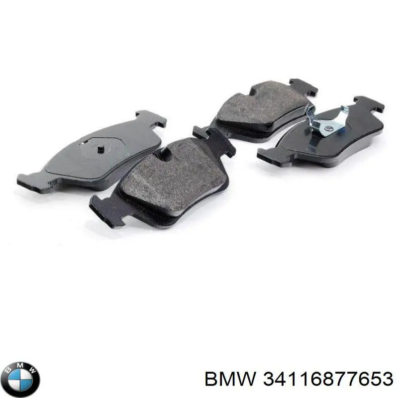 Тормозні колодки BMW 34116877653