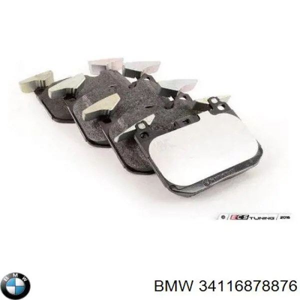 Гальмівні колодки BMW 34116878876 ціна, від 66.89 USD