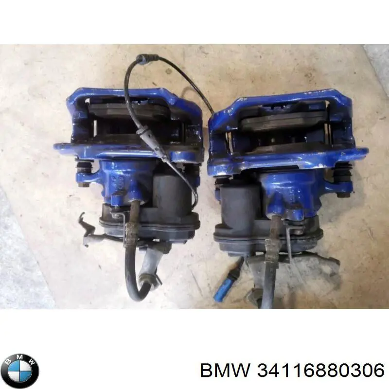 Супорт гальмівний, передній, правий BMW 34116891304