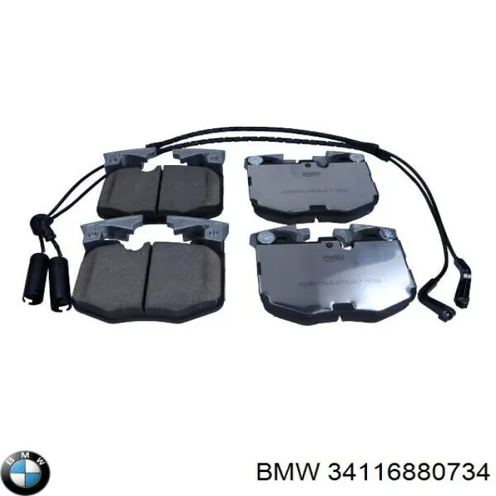Купити 34116880734 BMW Колодки гальмівні передні, дискові