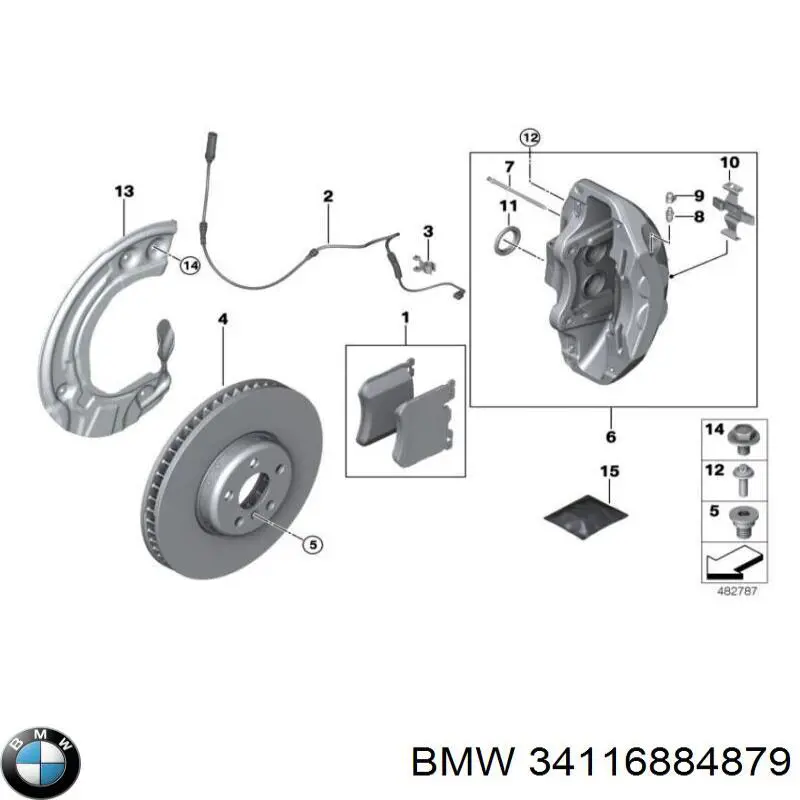  34116891283 BMW