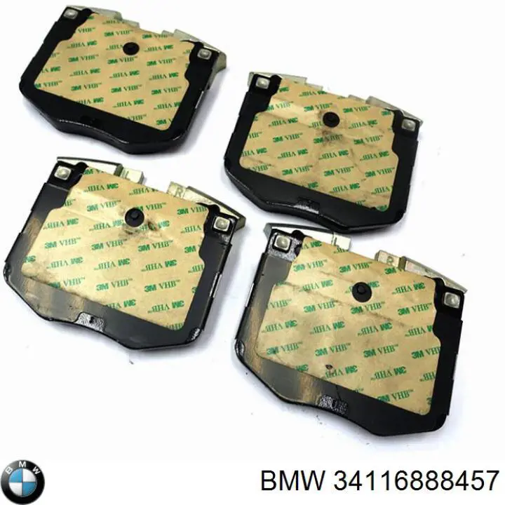 Гальмівні колодки BMW 34116888457 ціна, від 145.80 USD