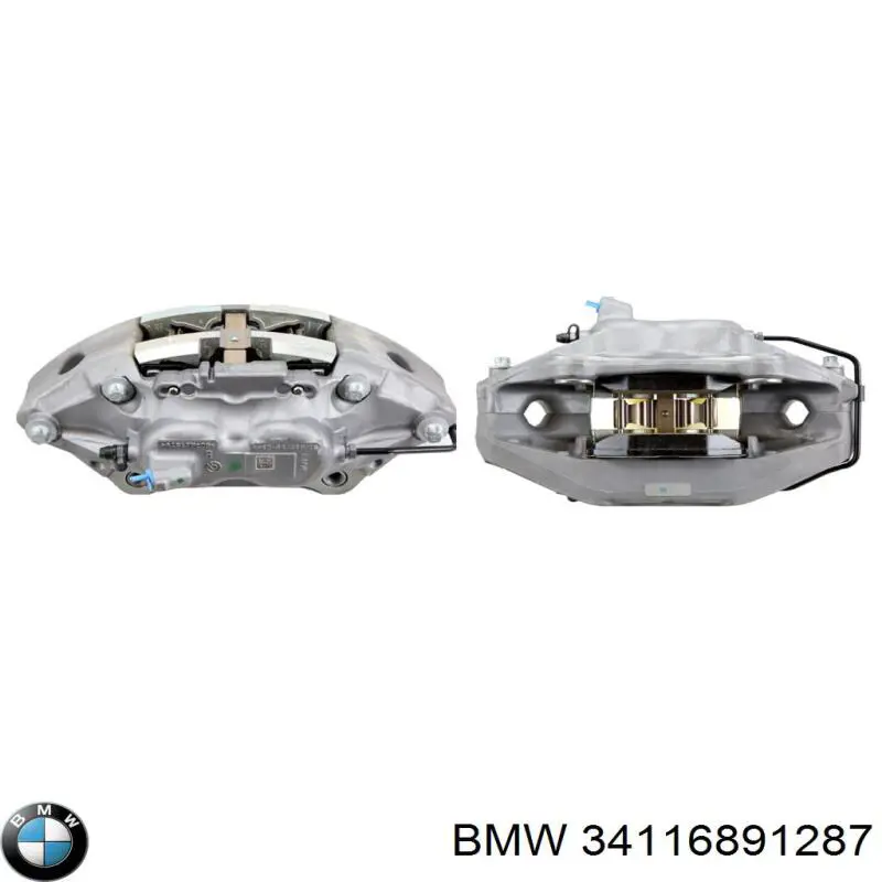 Супорт гальмівний передній лівий BMW 34116891287 ціна, від 111.11 USD