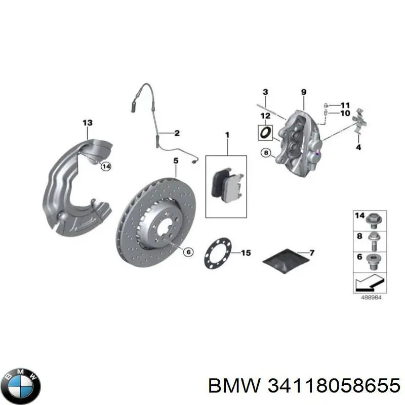 34118058655 BMW 