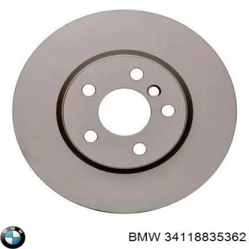 34118835362 BMW Гальмо дискове переднє