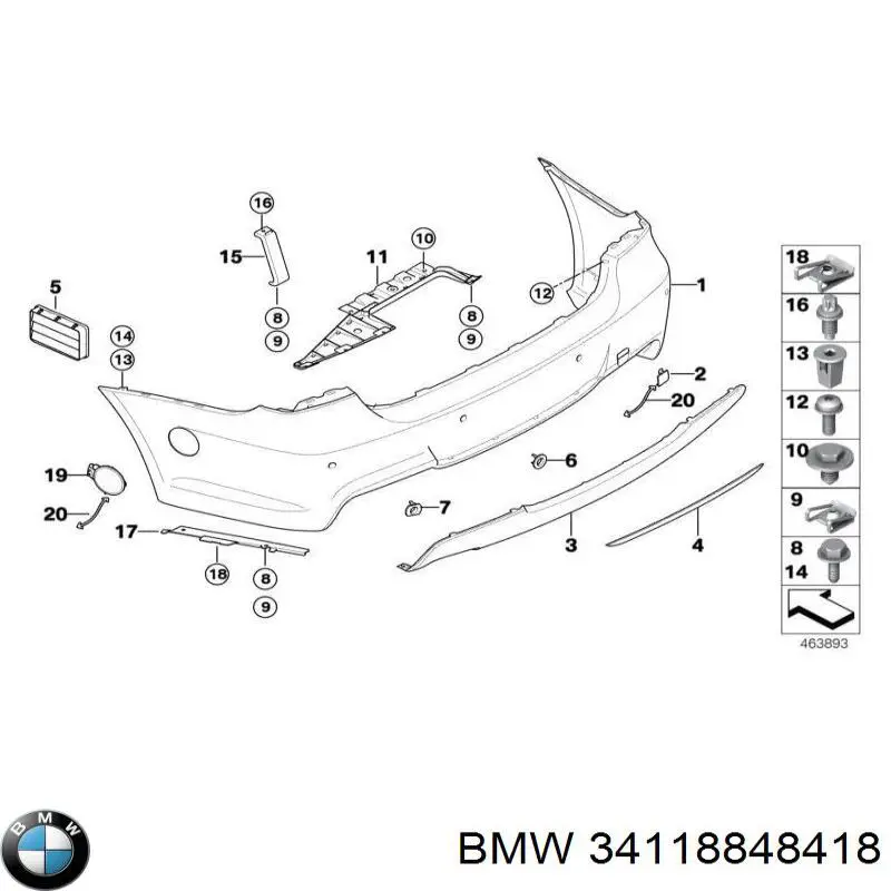 Купити 34118848418 BMW Ротор гальмівний