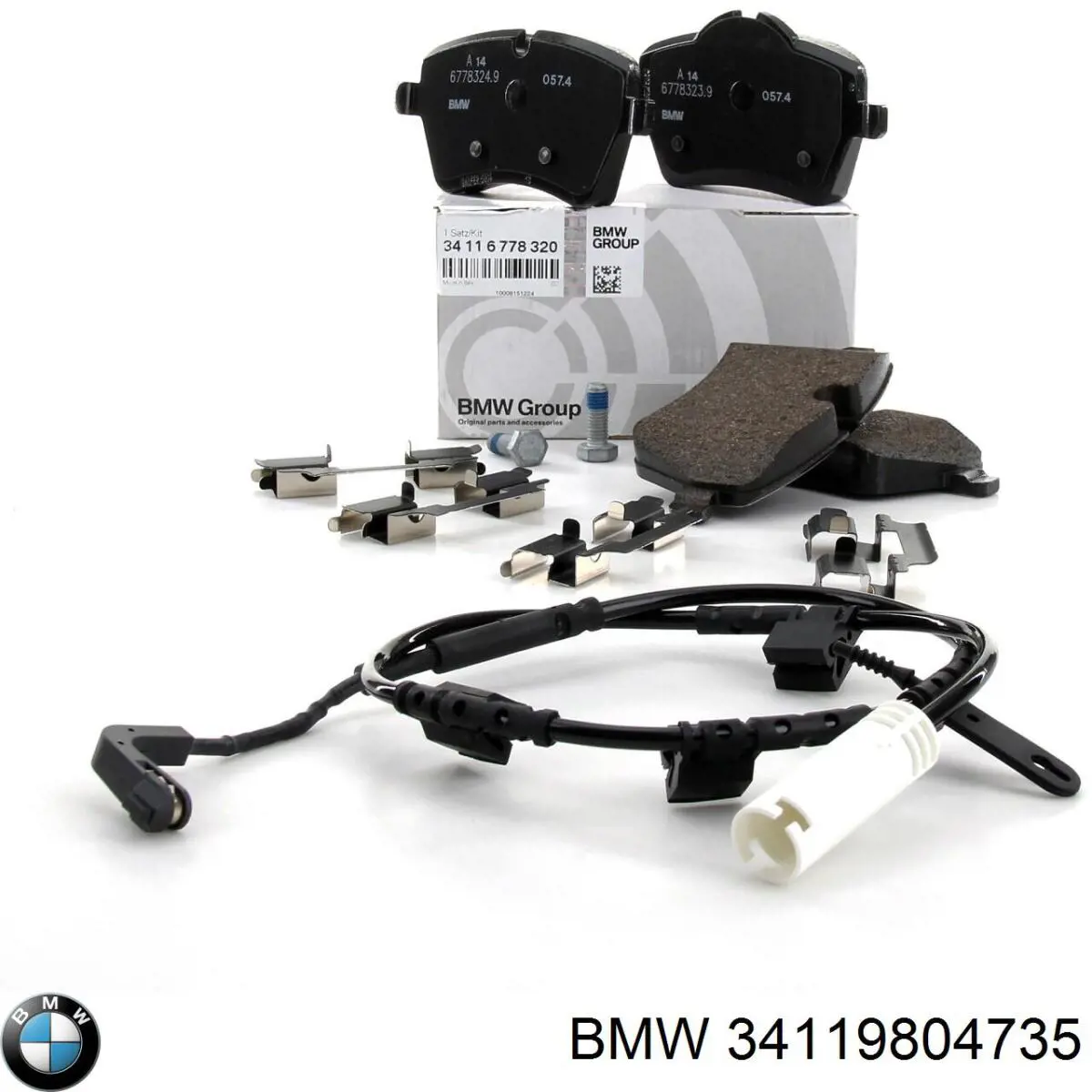 Гальмівні колодки BMW 34119804735 ціна, від 41.07 USD