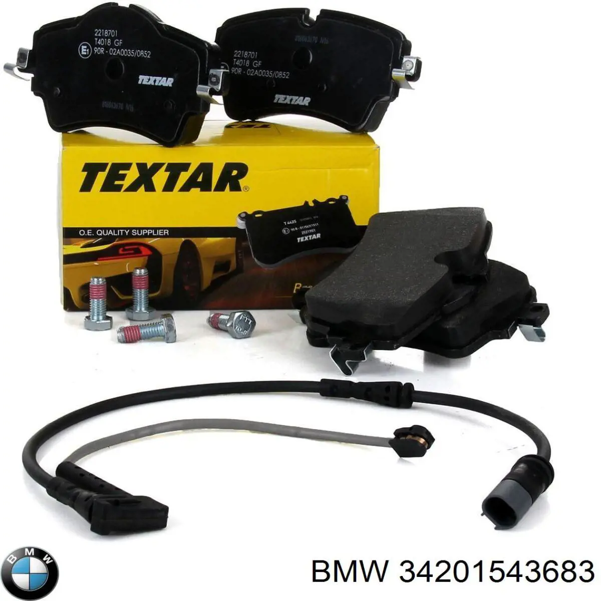 Купити 34201543683 BMW Задні колодки