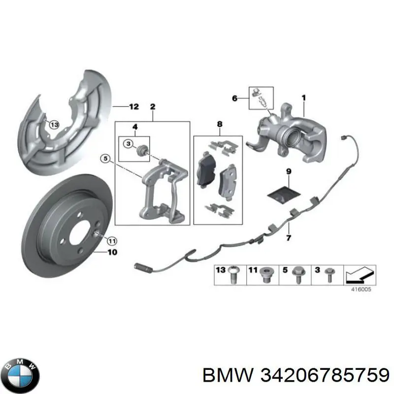  34206785759 BMW