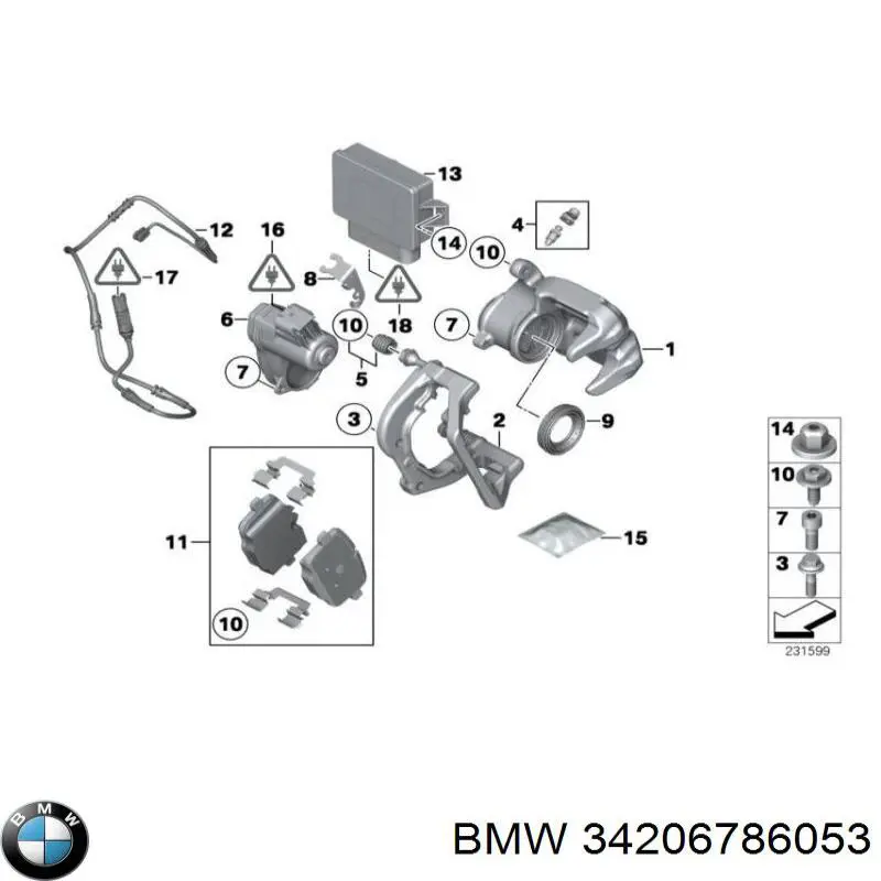 5166198AA Chrysler Пильник направляючої супортугальмівного, переднього