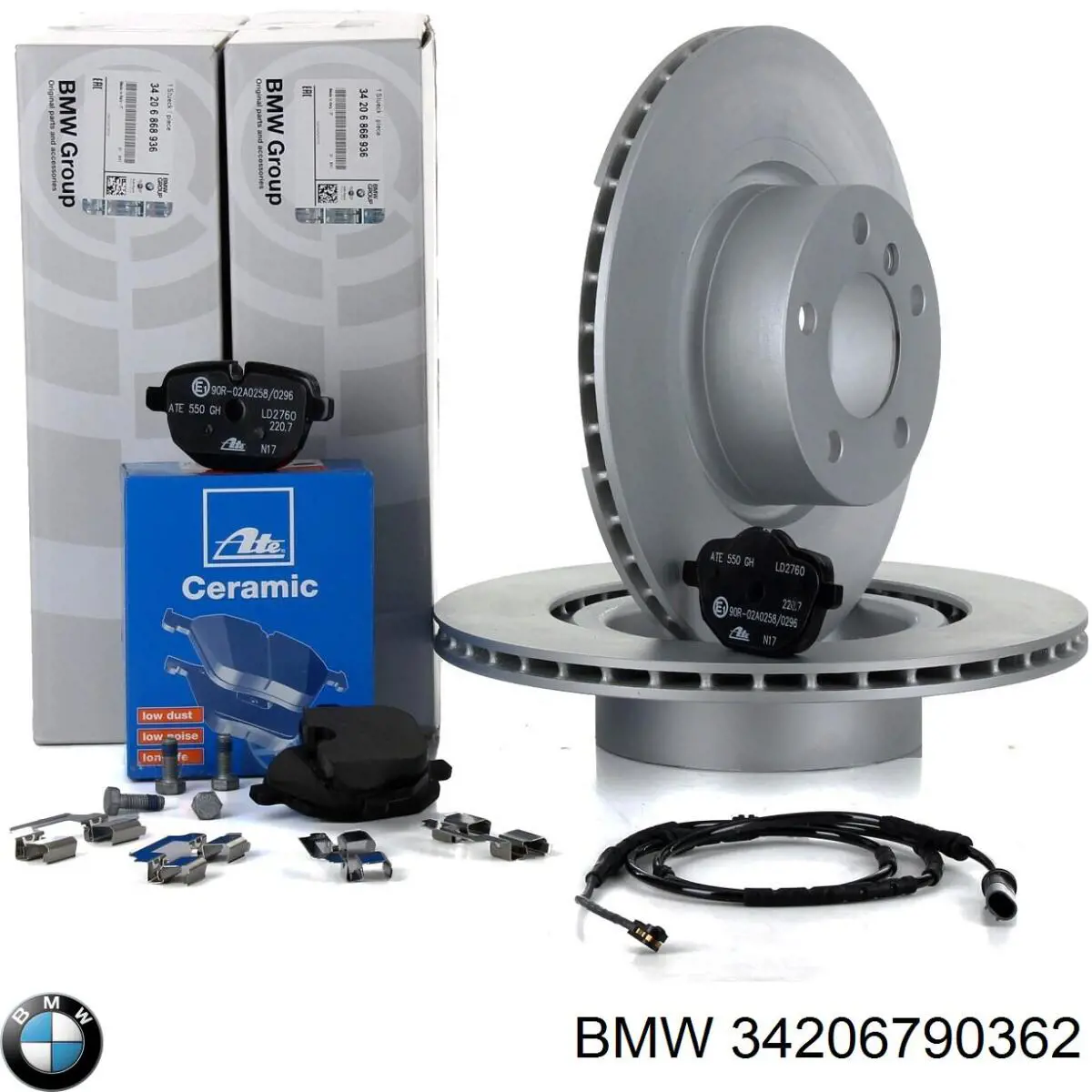 Гальмівні диски 34206790362 BMW
