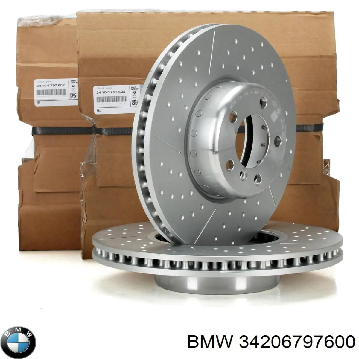 Диск гальмівний задній BMW 34206797600