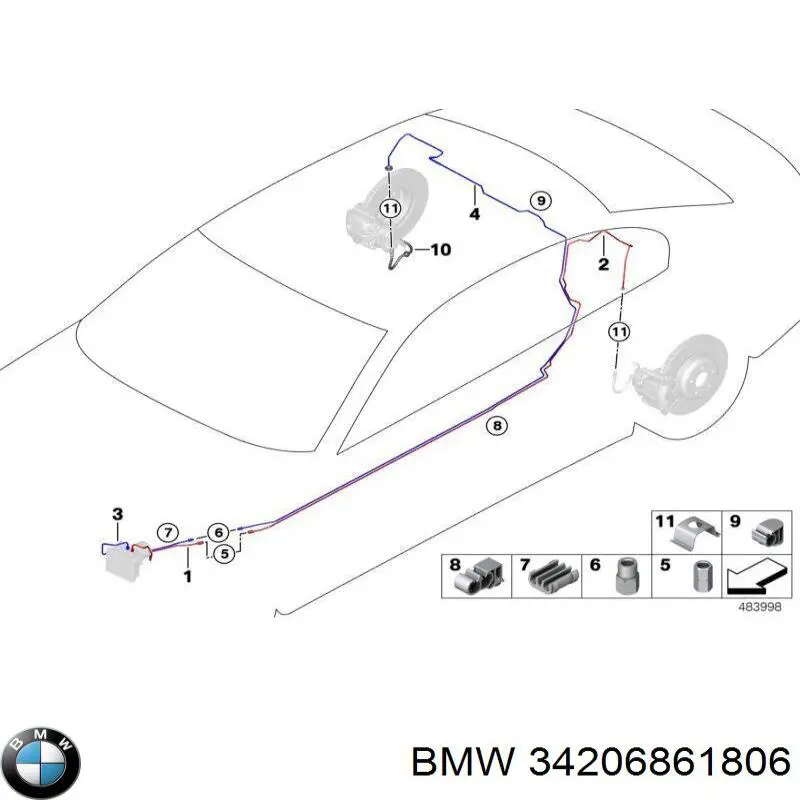  34206861806 BMW