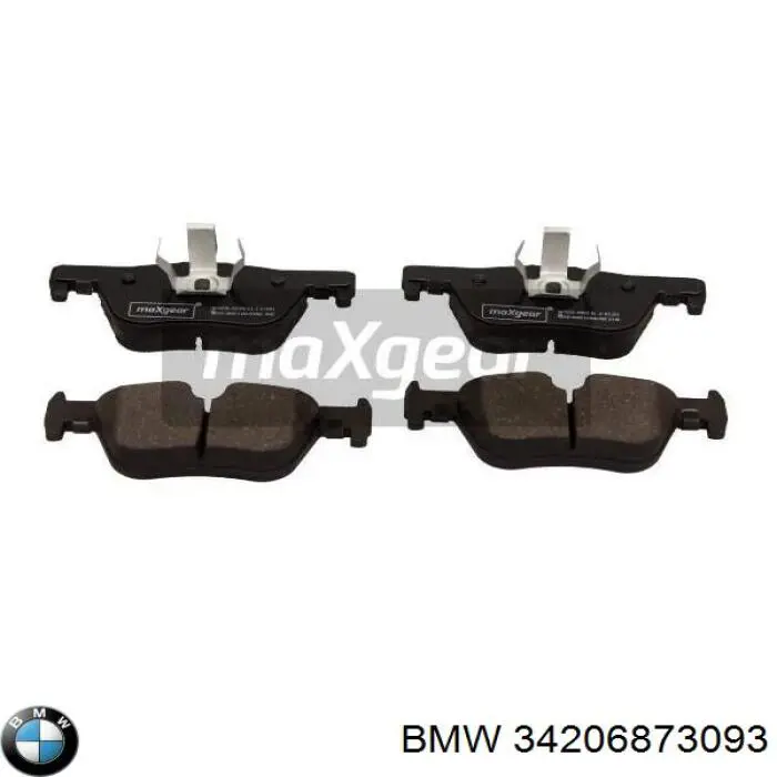 Задні гальмівні колодки BMW 34206873093 ціна, від 30.37 USD