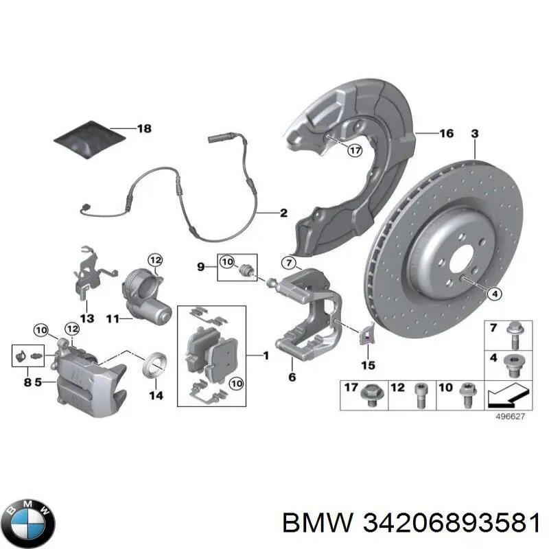 34206893581 BMW 