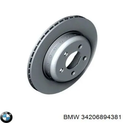 Задні дискові гальма BMW 34206894381 ціна, від 33.27 USD