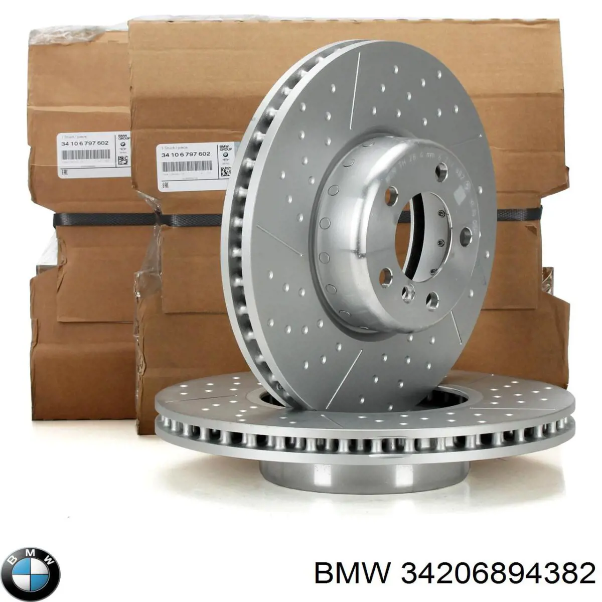 Купити 34206894382 BMW Диск заднього гальма