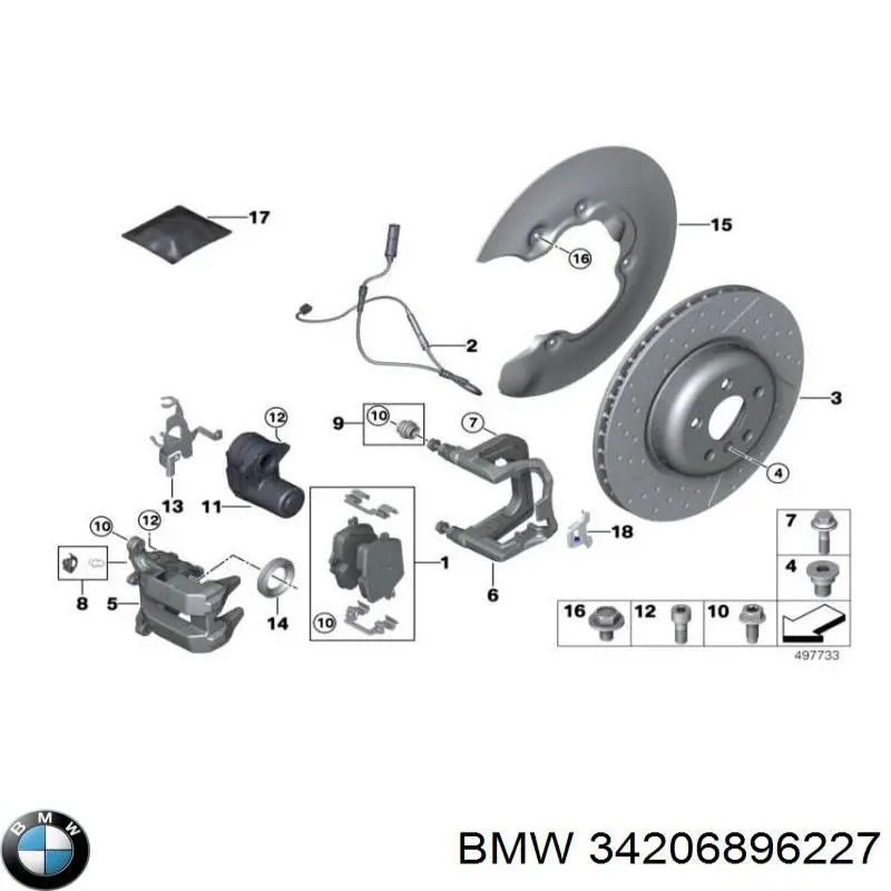 34206896227 BMW 