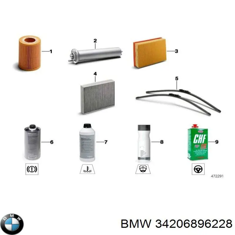 34208856162 BMW Дискові гальма