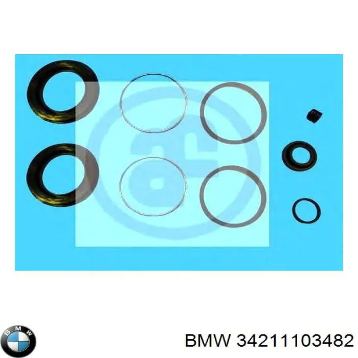 34211103482 BMW ремкомплект супорту гальмівного заднього