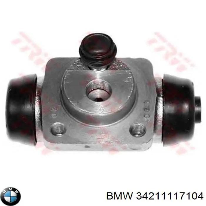 Циліндр гальмівний колісний/робочий, задній BMW 34211117104 ціна, від 9.33 USD