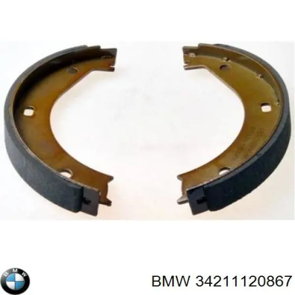 Колодки гальмові задні, барабанні 34211120867 BMW