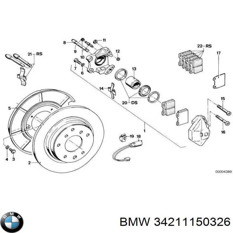 34211150326 BMW 