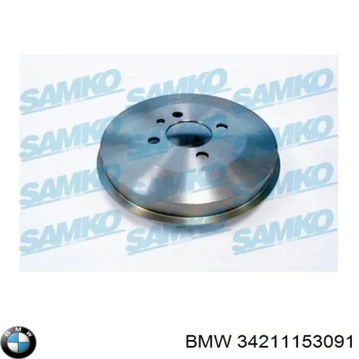 Купити 34211153091 BMW Барабан гальмівний задній