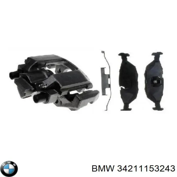 Купити 34211153243 BMW Супорт задній лівий
