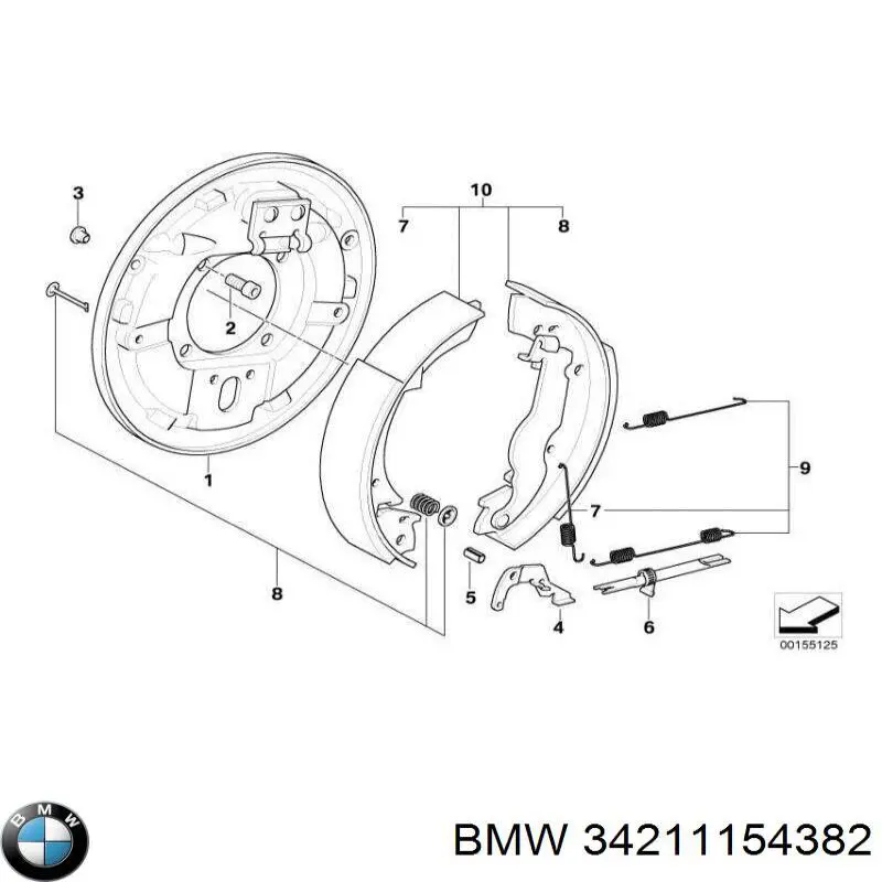 34211154382 BMW 