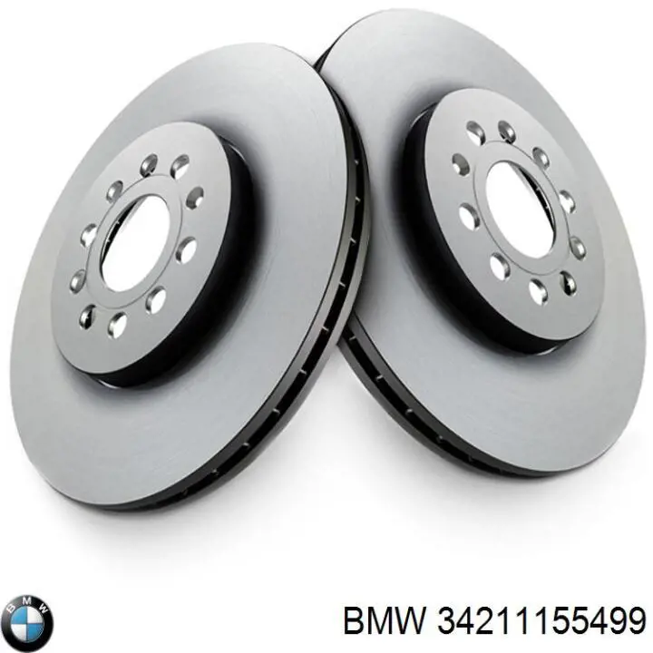 Купити 34211155499 BMW Диск заднього гальма