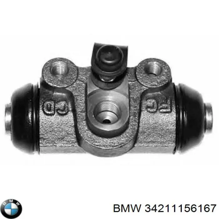 34211156167 BMW Циліндр гальмівний колісний/робітник, задній